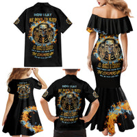 Now I Lay Me Down To Sleep Family Matching Mermaid Dress and Hawaiian Shirt - Wonder Print Shop