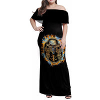 Now I Lay Me Down To Sleep Family Matching Off Shoulder Maxi Dress and Hawaiian Shirt - Wonder Print Shop