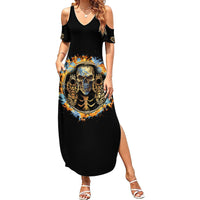 Now I Lay Me Down To Sleep Family Matching Summer Maxi Dress and Hawaiian Shirt - Wonder Print Shop
