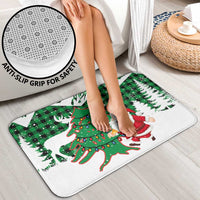 Lebanon Christmas Bathroom Set with Santa Claus Reindeer Trees and Festive Knit Pattern - Wonder Print Shop