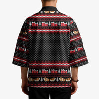 Guinea Pig Christmas Kimono with Santa Hats Tree and Festive Gift Pattern - Wonder Print Shop