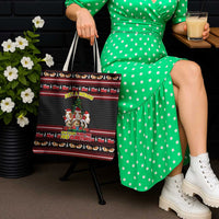 Guinea Pig Christmas Tote Bag with Santa Hats Tree and Festive Gift Pattern - Wonder Print Shop