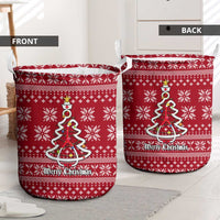 Nurse Merry Christmas Christmas Laundry Basket Xmas Holiday Patterns - Wonder Print Shop