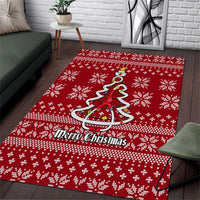 Nurse Merry Christmas Christmas Area Rug Xmas Holiday Patterns - Wonder Print Shop