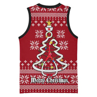 Nurse Merry Christmas Christmas Basketball Jersey Xmas Holiday Patterns - Wonder Print Shop