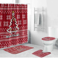 Nurse Merry Christmas Christmas Bathroom Set Xmas Holiday Patterns - Wonder Print Shop