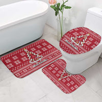 Nurse Merry Christmas Christmas Bathroom Set Xmas Holiday Patterns - Wonder Print Shop