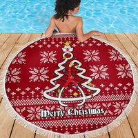 Nurse Merry Christmas Christmas Beach Blanket Xmas Holiday Patterns - Wonder Print Shop