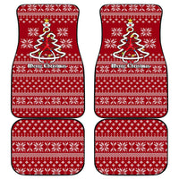 Nurse Merry Christmas Christmas Car Mats Xmas Holiday Patterns - Wonder Print Shop