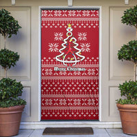 Nurse Merry Christmas Christmas Door Cover Xmas Holiday Patterns - Wonder Print Shop