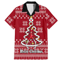 Nurse Merry Christmas Christmas Family Matching Off Shoulder Maxi Dress and Hawaiian Shirt Xmas Holiday Patterns - Wonder Print Shop