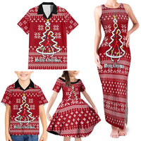 Nurse Merry Christmas Christmas Family Matching Tank Maxi Dress and Hawaiian Shirt Xmas Holiday Patterns - Wonder Print Shop