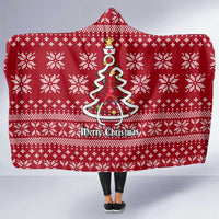 Nurse Merry Christmas Christmas Hooded Blanket Xmas Holiday Patterns - Wonder Print Shop