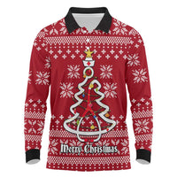 Nurse Merry Christmas Christmas Long Sleeve Polo Shirt Xmas Holiday Patterns - Wonder Print Shop