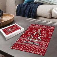 Nurse Merry Christmas Christmas Puzzle Xmas Holiday Patterns - Wonder Print Shop