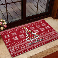 Nurse Merry Christmas Christmas Rubber Doormat Xmas Holiday Patterns - Wonder Print Shop
