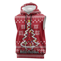 Nurse Merry Christmas Christmas Sleeveless Hoodie Xmas Holiday Patterns - Wonder Print Shop