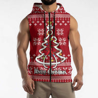 Nurse Merry Christmas Christmas Sleeveless Zip Hoodie Xmas Holiday Patterns - Wonder Print Shop