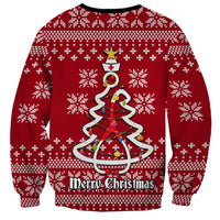 Nurse Merry Christmas Christmas Sweatshirt Xmas Holiday Patterns - Wonder Print Shop