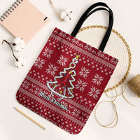 Nurse Merry Christmas Christmas Tote Bag Xmas Holiday Patterns - Wonder Print Shop