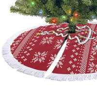 Nurse Merry Christmas Tree Skirt Xmas Holiday Patterns - Wonder Print Shop