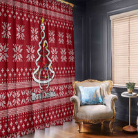 Nurse Merry Christmas Christmas Window Curtain Xmas Holiday Patterns - Wonder Print Shop