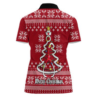 Nurse Merry Christmas Christmas Women Polo Shirt Xmas Holiday Patterns - Wonder Print Shop