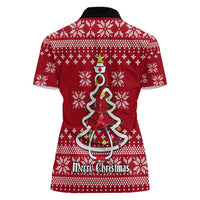 Nurse Merry Christmas Christmas Women Polo Shirt Xmas Holiday Patterns - Wonder Print Shop