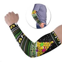 PickleBall Is Life Christmas Arm Sleeves Xmas Holiday Patterns - Wonder Print Shop