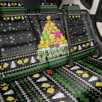 PickleBall Is Life Christmas Back Car Seat Cover Xmas Holiday Patterns - Wonder Print Shop