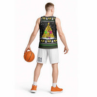 PickleBall Is Life Christmas Basketball Jersey Xmas Holiday Patterns - Wonder Print Shop