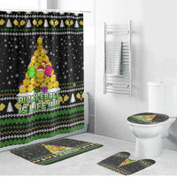 PickleBall Is Life Christmas Bathroom Set Xmas Holiday Patterns - Wonder Print Shop