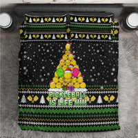 PickleBall Is Life Christmas Bedding Set Xmas Holiday Patterns - Wonder Print Shop