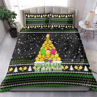 PickleBall Is Life Christmas Bedding Set Xmas Holiday Patterns - Wonder Print Shop