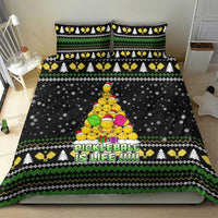 PickleBall Is Life Christmas Bedding Set Xmas Holiday Patterns - Wonder Print Shop