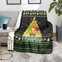 PickleBall Is Life Christmas Blanket Xmas Holiday Patterns - Wonder Print Shop