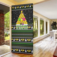 PickleBall Is Life Christmas Door Cover Xmas Holiday Patterns - Wonder Print Shop