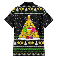 PickleBall Is Life Christmas Family Matching Long Sleeve Bodycon Dress and Hawaiian Shirt Xmas Holiday Patterns - Wonder Print Shop