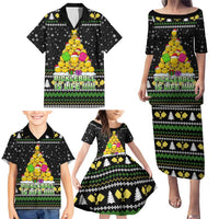 PickleBall Is Life Christmas Family Matching Puletasi and Hawaiian Shirt Xmas Holiday Patterns - Wonder Print Shop