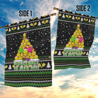PickleBall Is Life Christmas Garden Flag Xmas Holiday Patterns - Wonder Print Shop