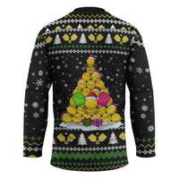PickleBall Is Life Christmas Hockey Jersey Xmas Holiday Patterns - Wonder Print Shop
