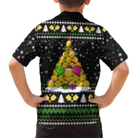 PickleBall Is Life Christmas Kid Hawaiian Shirt Xmas Holiday Patterns - Wonder Print Shop