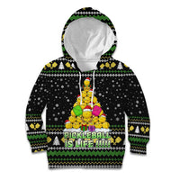 PickleBall Is Life Christmas Kid Hoodie Xmas Holiday Patterns - Wonder Print Shop