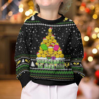 PickleBall Is Life Christmas Kid Ugly Christmas Sweater Xmas Holiday Patterns - Wonder Print Shop