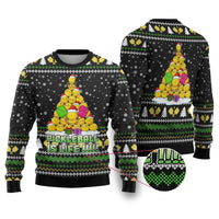 PickleBall Is Life Christmas Ugly Christmas Sweater Xmas Holiday Patterns - Wonder Print Shop