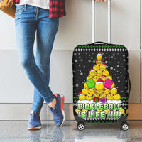 PickleBall Is Life Christmas Luggage Cover Xmas Holiday Patterns - Wonder Print Shop