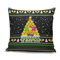 PickleBall Is Life Christmas Pillow Cover Xmas Holiday Patterns - Wonder Print Shop