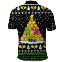 PickleBall Is Life Christmas Polo Shirt Xmas Holiday Patterns - Wonder Print Shop
