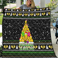 PickleBall Is Life Christmas Quilt Xmas Holiday Patterns - Wonder Print Shop