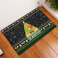 PickleBall Is Life Christmas Rubber Doormat Xmas Holiday Patterns - Wonder Print Shop